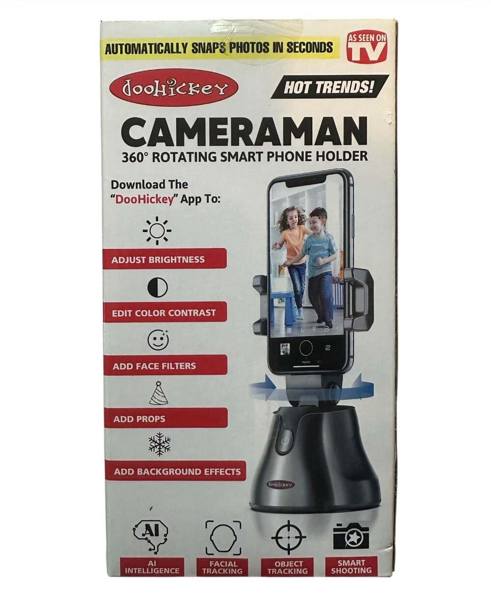 DooHickey Cameraman 360° Rotating Smart Phone Holder